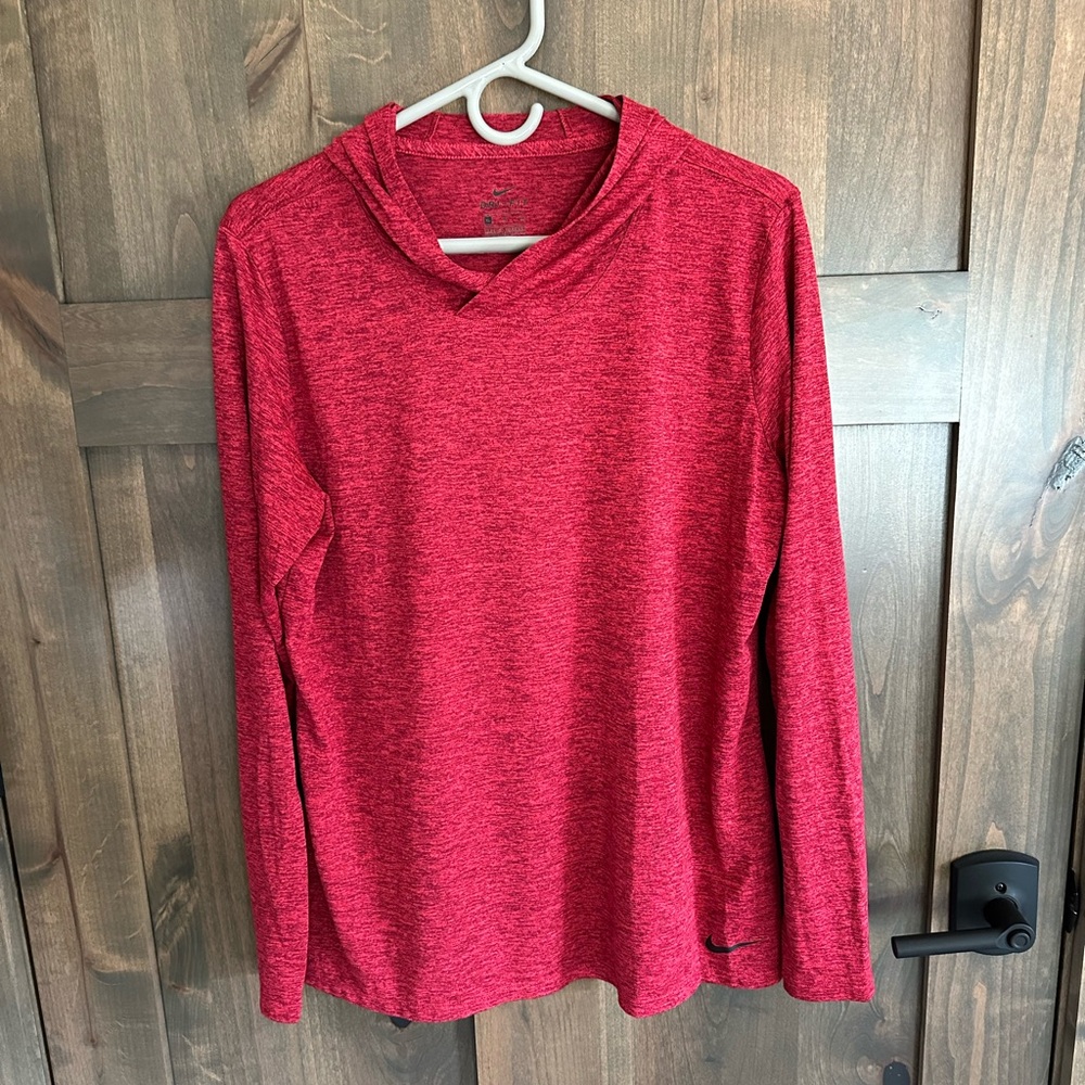 Nike Women’s Running Dri-FIT Hooded Pullover Long Sleeve Top